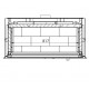 Insert à Bois Ferlux Panoramic 90 vitre 18 kW