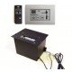 Insert Pack Large vision Termofoc Double Face de 13kW avec Cadre Verre