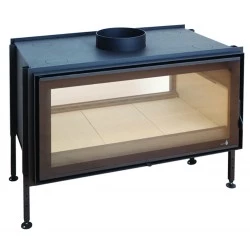Insert Pack Large vision Termofoc Double Face de 13kW avec Cadre Verre