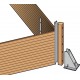Pool Wood Ubbink Azura 430x300 H126cm Beige Liner