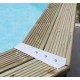 Piscina Madeira Ubbink Azura 490x355 H130cm Forro Azul