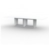 Eettafel Vela XL Vondom 300x120xH72 Wit