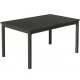 Table à Manger Extensible Palma 170-220X100 Aluminium Anthracite Hevea