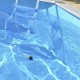 Oberirdischer Pool TOI Magnum oval 550x366xH132 Anthrazit mit Sicherheitsleiter