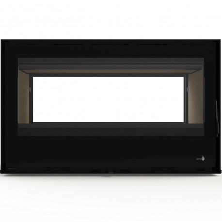 Insert à Bois Double Face Lagos C-895 Termofoc Pack de 8kW avec Cadre 4 côtés Acier