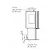 Round Wood Stove Heat Exchanger NovaStove Cube 8kW 3 Sides Glazed with support