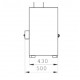 Wood Stove Heat Exchanger NovaStove Denso 10kW with Log Support