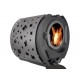 Wood Stove Heat Exchanger NovaStove Cube 8kW 3 Sides Glazed with Support