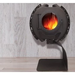 Wood Stove Heat Exchanger France Turbo Sofia 13kW Volute Leaf