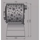 Estufa de leña Intercambiador de calor Francia Turbo Sofia 13kW Voluta Leaf