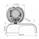 Estufa de leña Intercambiador de calor Francia Turbo Sofia 13kW Voluta Leaf