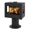 Houtkachel Warmtewisselaar Frankrijk Turbo Lorena 8kW driedubbele ruiten