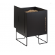 Pelletlagerung Lisboa Schwarz Frosted Nineteen Design