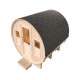 Traditional outdoor sauna Holl's Gaïa Omega 6 seats