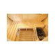 Traditional outdoor sauna Holl's Gaïa Omega 6 seats
