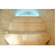 Sauna extérieur Omega Gaïa 6 places Holl’s en Epicea