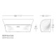Outdoor sofa BIOPHILIA Vondom - white