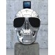 AeroSkull HD Plus Bluetooth Speaker Jarre Technologies Crome Zilver