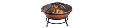 Outdoor wood heating